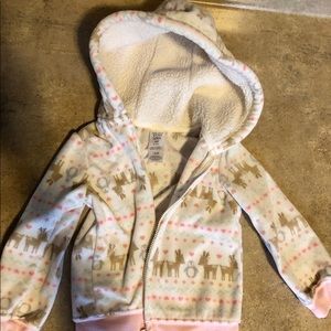 Carters Toddler girl sweaters with hoods